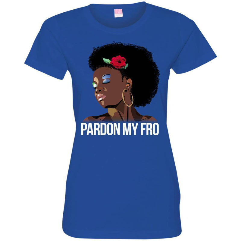 Pardon My Fro Funny T-shirts CustomCat