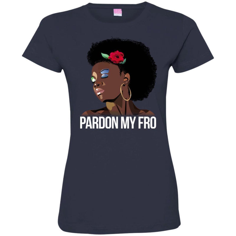 Pardon My Fro Funny T-shirts CustomCat