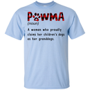 PAWMA A Woman Who Proundly  Claims Her Children's Dogs As Her Granddogs Funny Dog T-shirt CustomCat