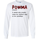 PAWMA A Woman Who Proundly  Claims Her Children's Dogs As Her Granddogs Funny Dog T-shirt CustomCat