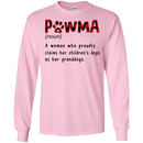 PAWMA A Woman Who Proundly  Claims Her Children's Dogs As Her Granddogs Funny Dog T-shirt CustomCat