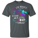 Peace Love Mermaid Tshirt CustomCat