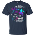 Peace Love Mermaid Tshirt CustomCat