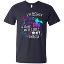 Peace Love Mermaid Tshirt CustomCat