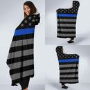 Police Unique Design Of Hooded Blanket interestprint