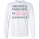 PQRST Alphabet Funny Nurse T-shirt CustomCat