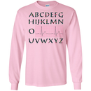 PQRST Alphabet Funny Nurse T-shirt CustomCat
