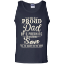 Proud Dad of a Freaking Awesome Son T-shirts CustomCat