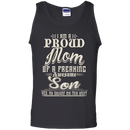 Proud mom of a Freaking awesome son funny t-shirts CustomCat