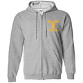 Proudly Served US Army O-1 Second Lieutenant O1 2LT Embroidered Zip Up Hooded Sweatshirt CustomCat