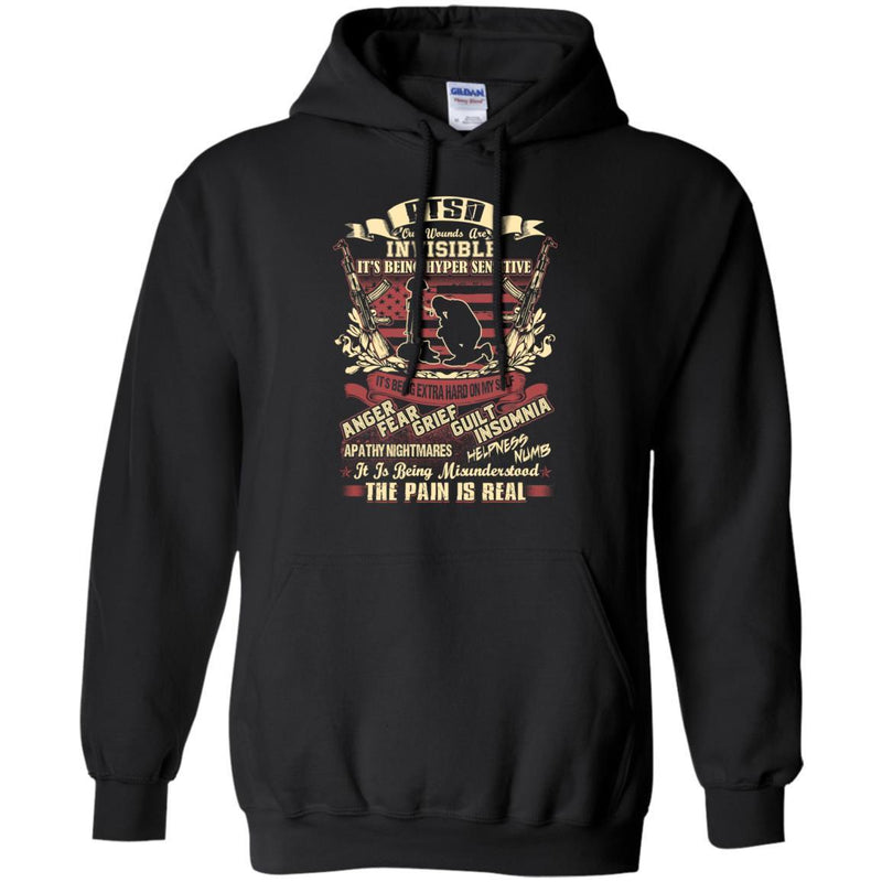 PTSD Veterans T-shirts & Hoodie for Veteran's Day CustomCat