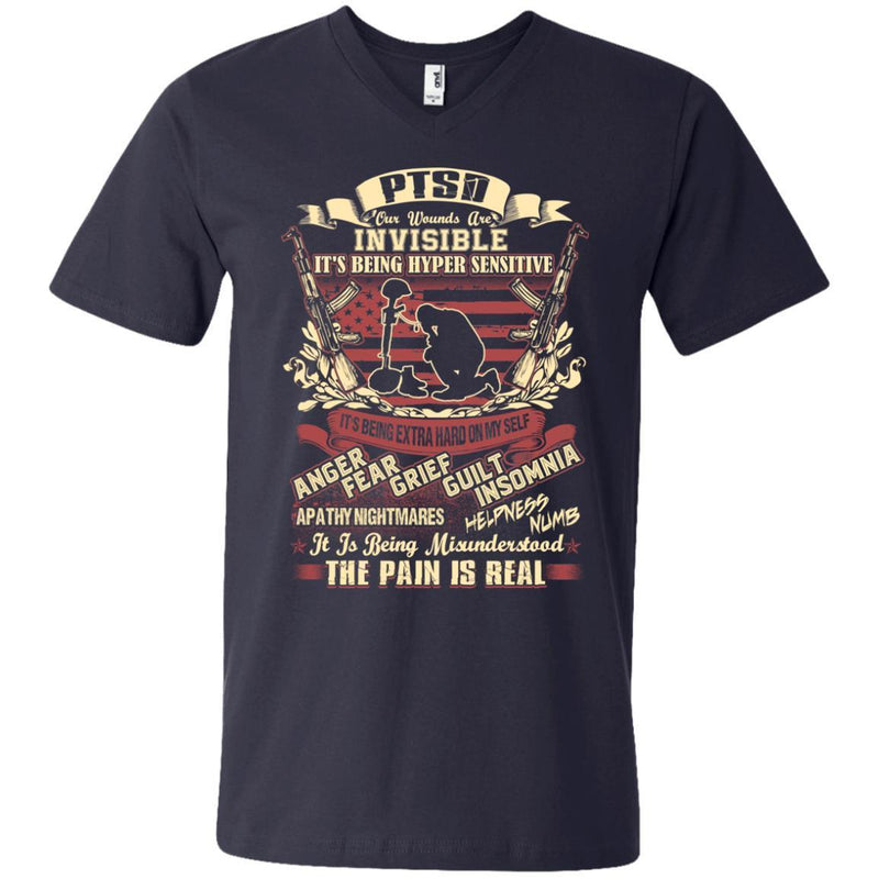 PTSD Veterans T-shirts & Hoodie for Veteran's Day CustomCat