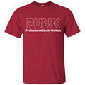 Punk Professional Uncle No Kids T Shirts CustomCat