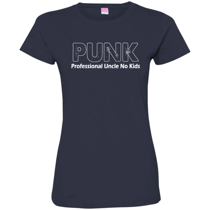 Punk Professional Uncle No Kids T Shirts CustomCat