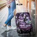 Pure Beauty Dragonfly With Lotus Luggage Cover interestprint