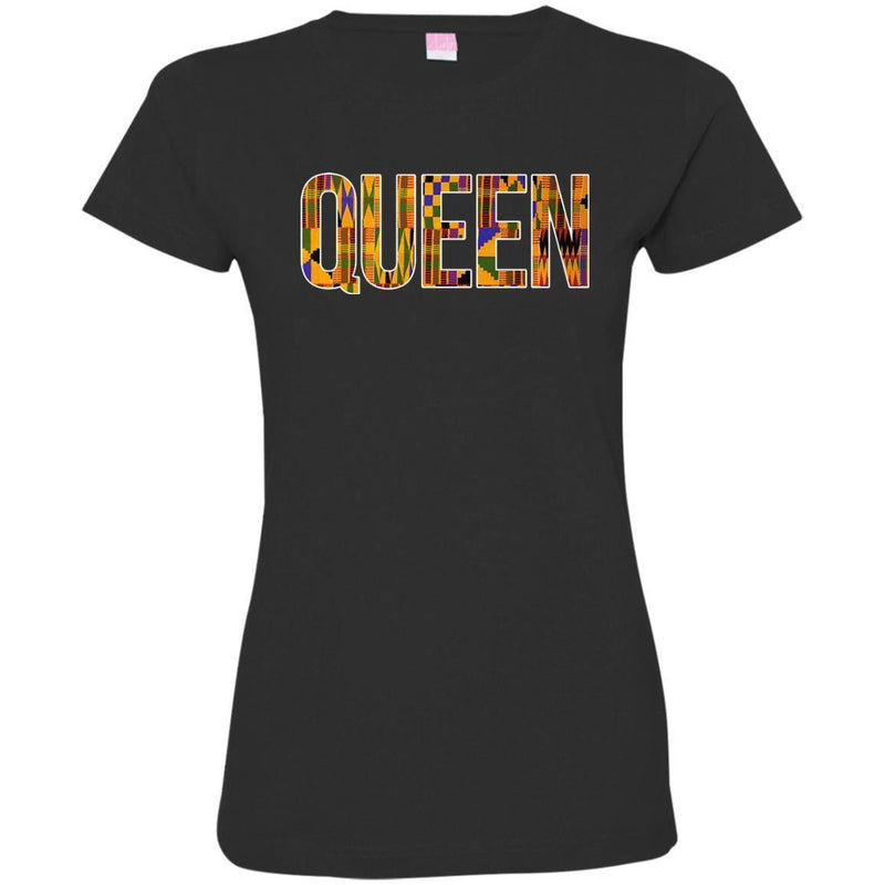 Queen Black History Month Proud Black Queen African Tee Shirt (2) CustomCat
