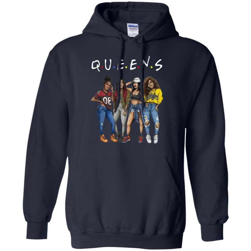 QUEEN T-shirts for Melanin Poppin Girls CustomCat