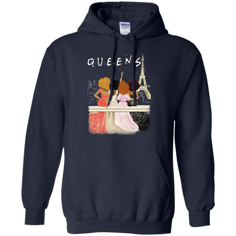 QUEENS T-shirt for Queens Melanin Girls CustomCat