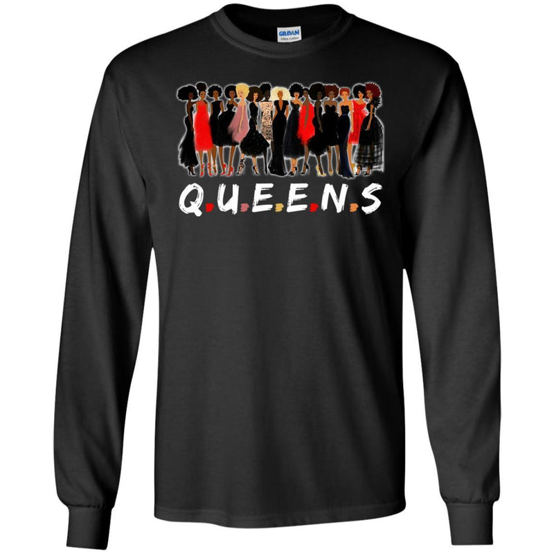 QUEENS T-shirts for Melanin Girls CustomCat