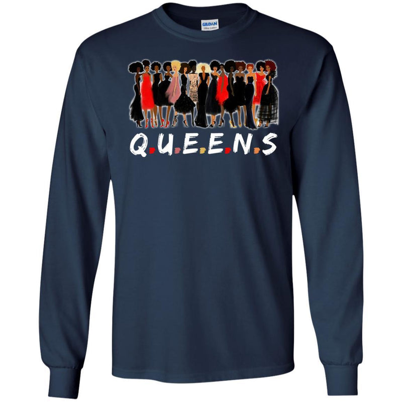 QUEENS T-shirts for Melanin Girls CustomCat