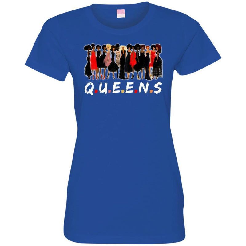 QUEENS T-shirts for Melanin Girls CustomCat