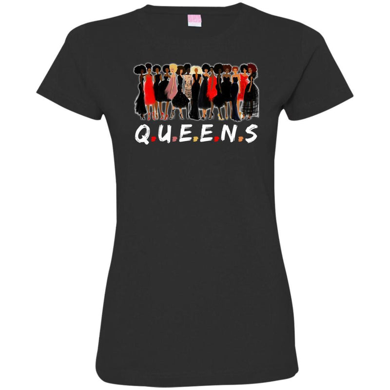 QUEENS T-shirts for Melanin Girls CustomCat