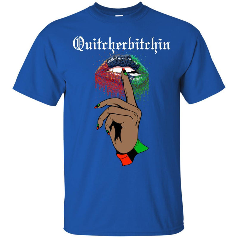 Quiteherbitchin T-shirt For Black Girls Melanin Queens CustomCat