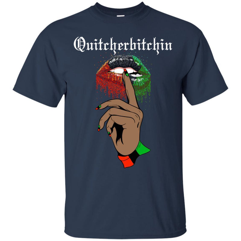 Quiteherbitchin T-shirt For Black Girls Melanin Queens CustomCat