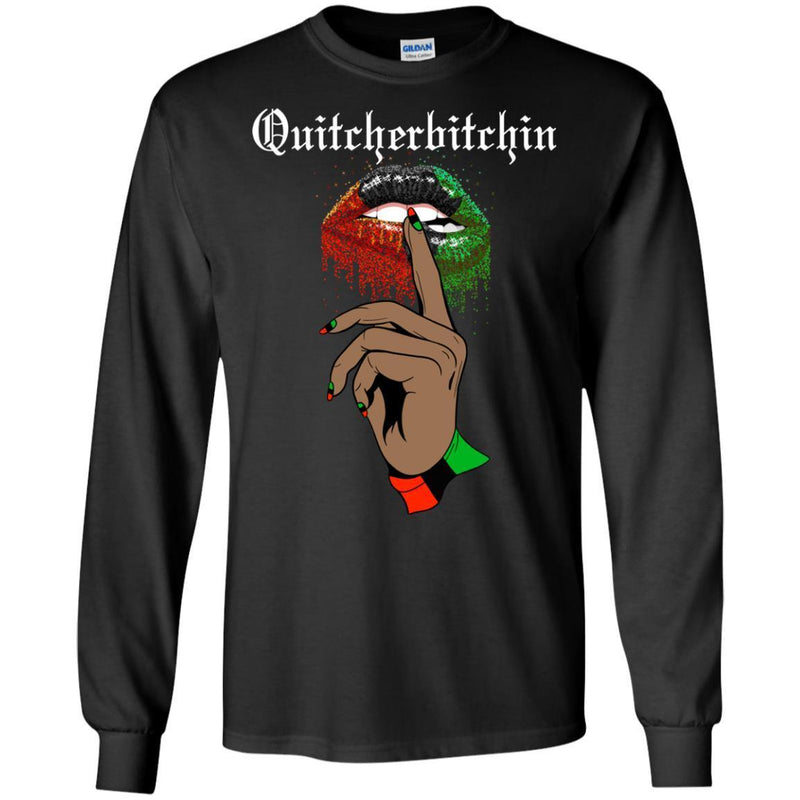 Quiteherbitchin T-shirt For Black Girls Melanin Queens CustomCat