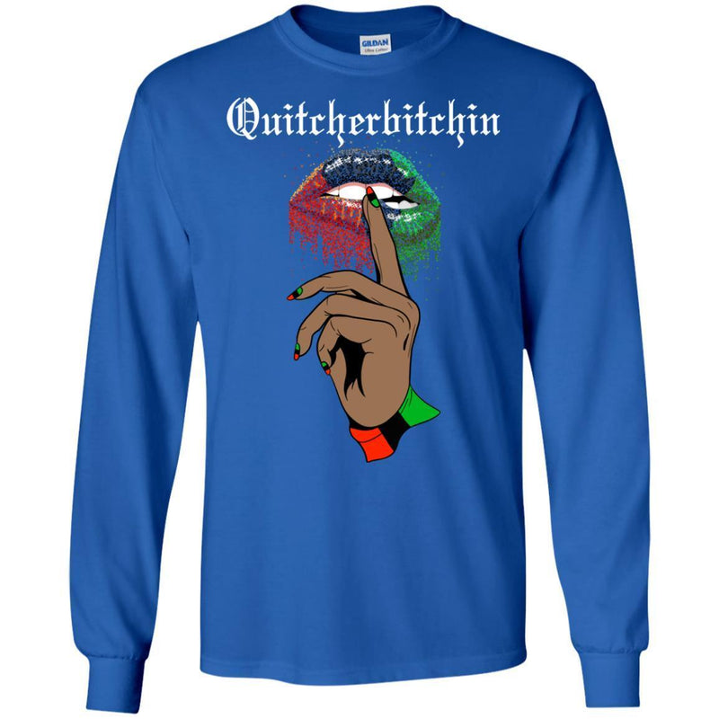 Quiteherbitchin T-shirt For Black Girls Melanin Queens CustomCat