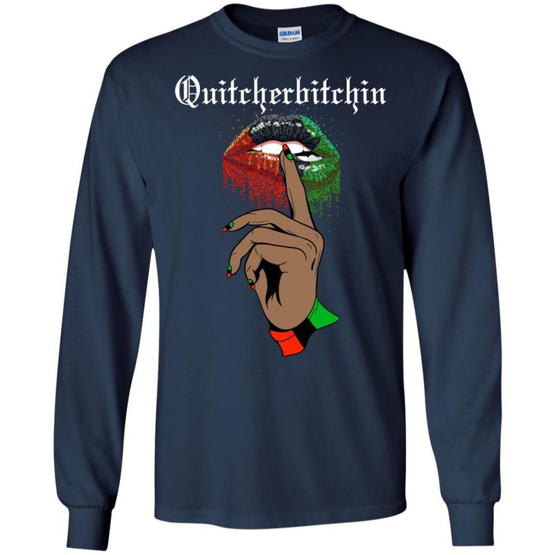 Quiteherbitchin T-shirt For Black Girls Melanin Queens CustomCat