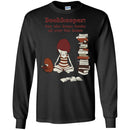 Reader T-Shirt Bookkeeper One Who Keeps Books All Over The Hourse Funny Gift Book Lovers Shirts CustomCat