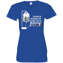 Reader T-Shirt I Case Of Accident My Blood Type Is Book Funny Gift Tees Book Lovers Shirts CustomCat