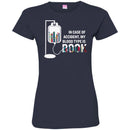 Reader T-Shirt I Case Of Accident My Blood Type Is Book Funny Gift Tees Book Lovers Shirts CustomCat
