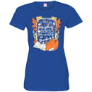 Reader T-Shirt I Fall For Pumpkins Bonfires S'mores And Books Halloween Funny Gift Teacher Shirts CustomCat