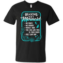 Reasons To Be A Mermaid T-shirt CustomCat