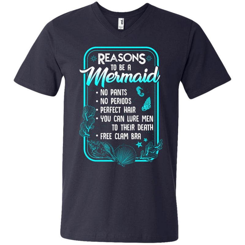 Reasons To Be A Mermaid T-shirt CustomCat