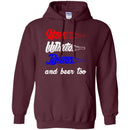 Red White Blue And Beer Too T-shirts CustomCat
