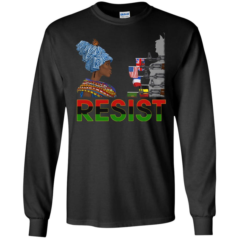 Resist T-shirt for Kings and Queens CustomCat