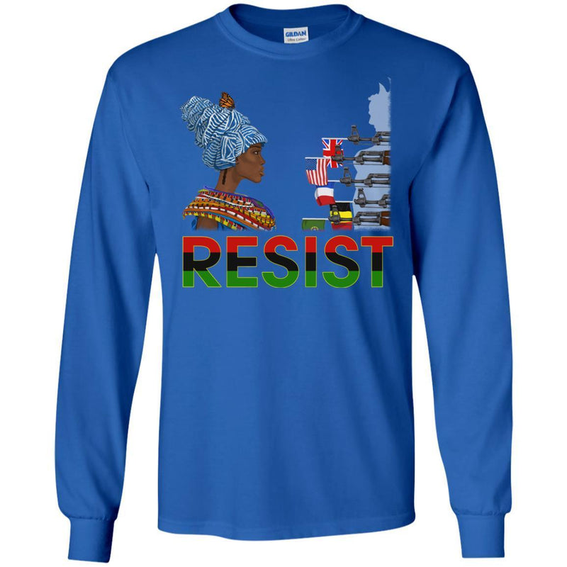 Resist T-shirt for Kings and Queens CustomCat