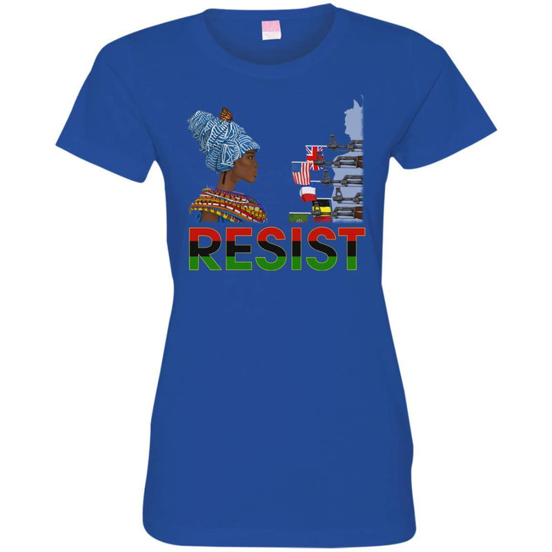 Resist T-shirt for Kings and Queens CustomCat