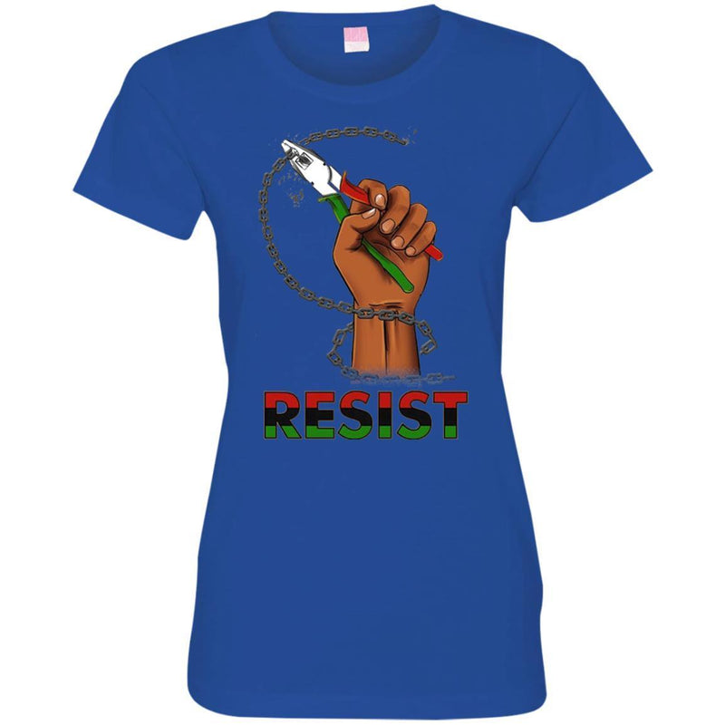 Resist T-shirts for Melanin Queens CustomCat