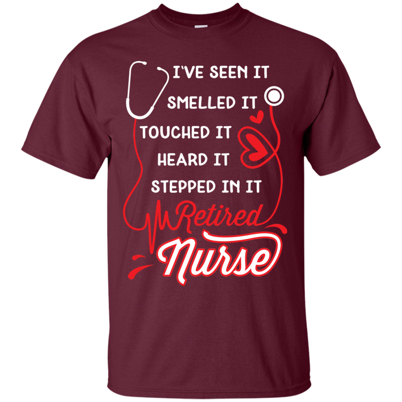 Retired Nurse Funny T-shirts CustomCat