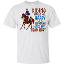 Riding Make My Happy Humans head hurt CustomCat