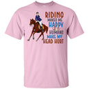 Riding Make My Happy Humans head hurt CustomCat