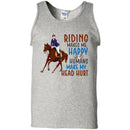 Riding Make My Happy Humans head hurt CustomCat