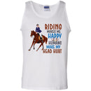 Riding Make My Happy Humans head hurt CustomCat