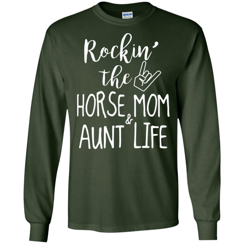 Rockin Horse Mom Aunt Life CustomCat