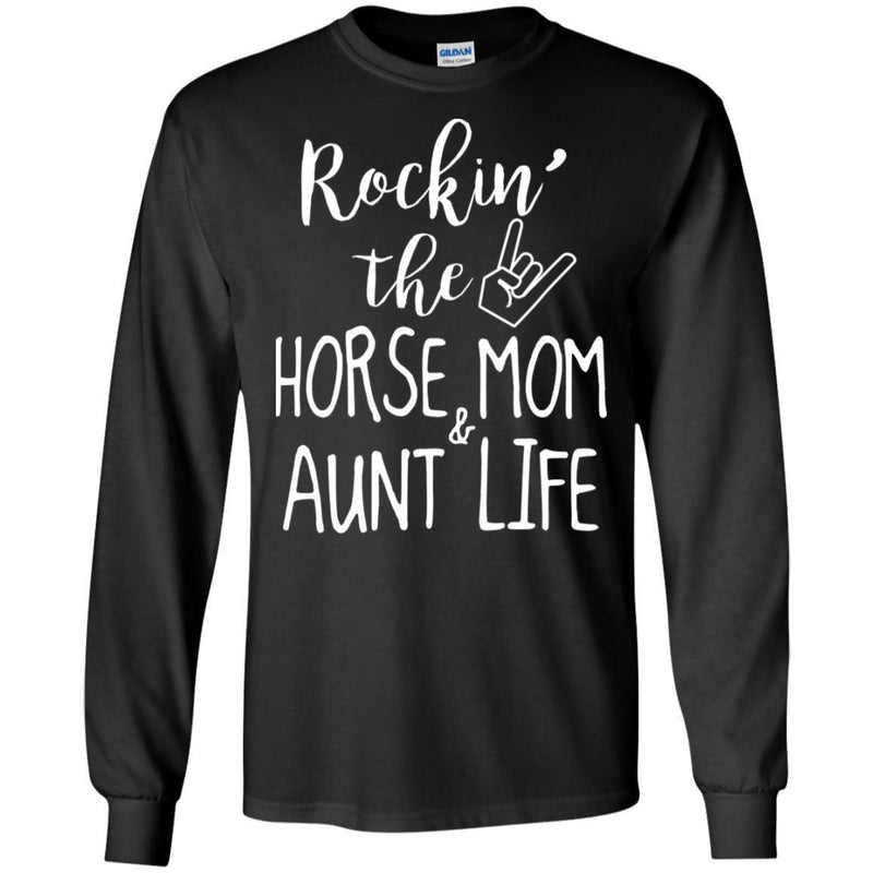 Rockin Horse Mom Aunt Life CustomCat