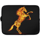 Running Horse Fire Laptop Cover CustomCat